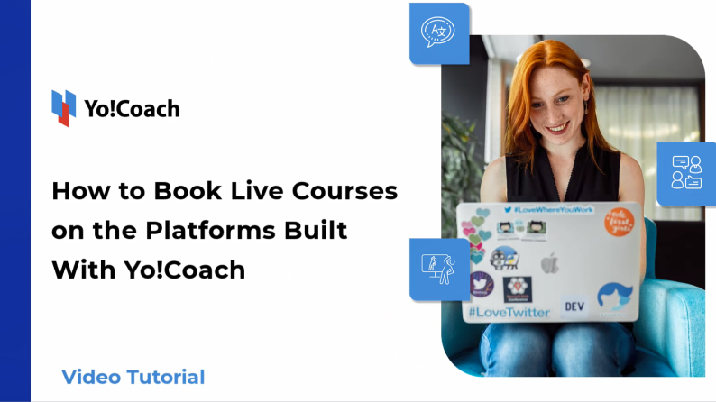 How to Book Live Courses on the Online Tutoring or Consultation Platforms Built with Yo!Coach