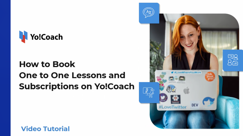 How to Book One to One Lessons and Subscriptions on Yo!Coach