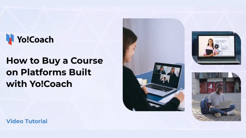 How to Buy a Course on Platforms Build with Yo!Coach