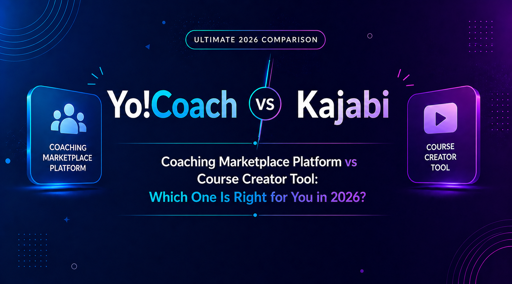 Yo!Coach vs Kajabi: Best Platform to Launch Your Online Coaching Marketplace