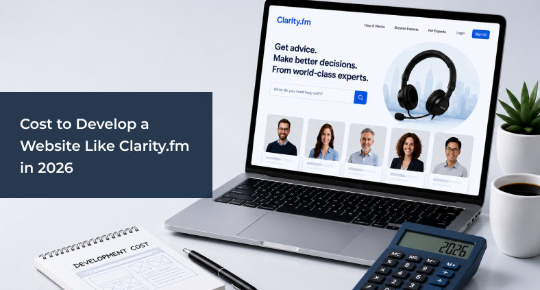 Cost to Develop a Website Like Clarity.fm