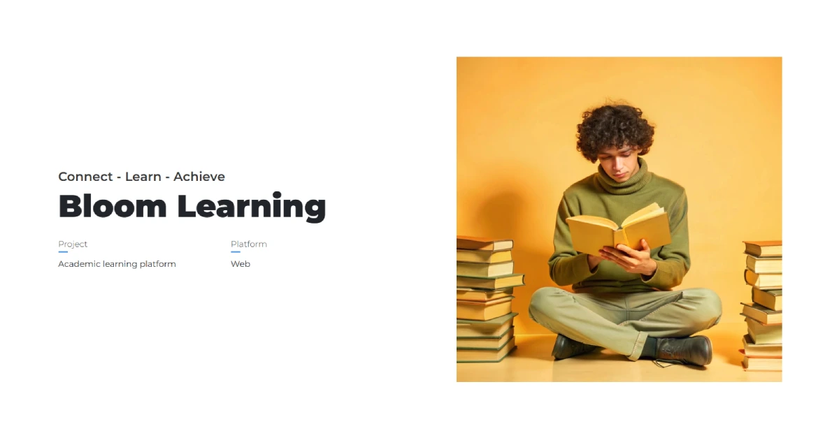 Bloom Learning Case Study | Online Academic Learning Platform Powered ...