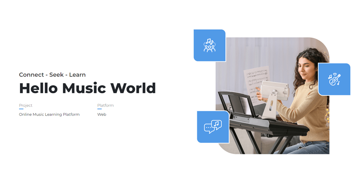 Hello Music World Case Study | Music Learning Platform Powered by Yo!Coach